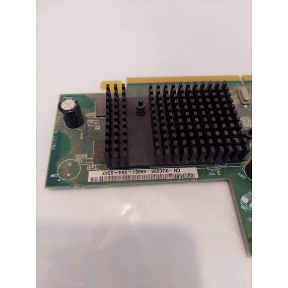 ATI Radeon X300 SE 128MB DVI VGA TV-Out PCI-E PCI-E Video Card UC996 CN-0UC996 - Picture 2 of 8